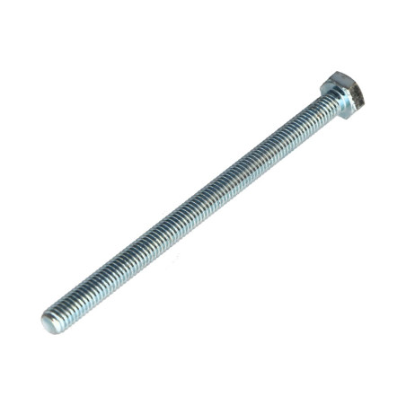 1 x Vis métaux Tête hexagonale TH M6X90 Classe 8.8 Acier zingué