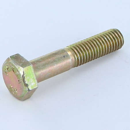1 x Corps de boulon filetage partiel Tête hexagonale TH M10X50 DIN931 200 Heures brouillard salin sans rouille rouge Z
