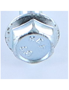 Vis métaux Tête hexagonale TH M6X45 Embase lisse Acier... 2