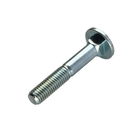 1 x TRCC JAPY tête ronde collet carré M8X70 Filetée sur 22 Filetage partiel Acier zingué