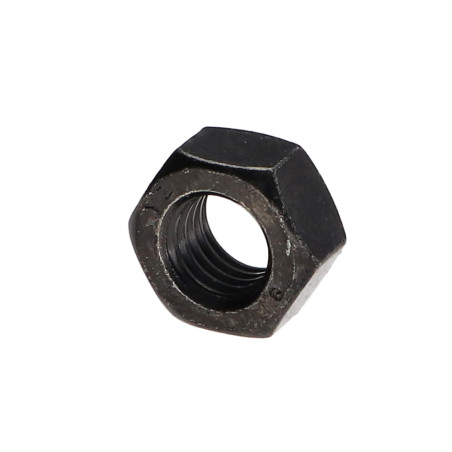 1 x Écrou hexagonale M6 Classe 8 Acier zingué noir