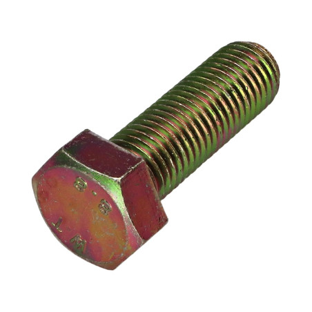 1 x Vis métaux Tête hexagonale TH M20X50 Classe 8.8 Bichromaté