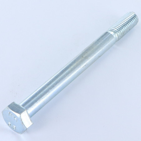1 x Corps de boulon filetage partiel Tête hexagonale TH M16X130 Classe 6.8 Acier zingué