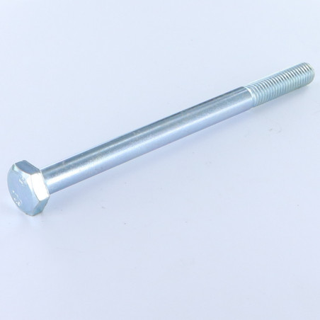 1 x Corps de boulon filetage partiel Tête hexagonale TH M16X100 Classe 10.9 Acier zingué