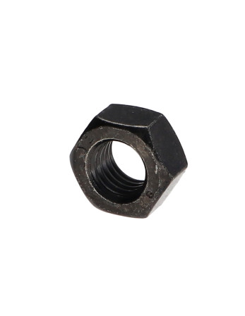 Écrou hexagonale M12 Classe 8 Acier zingué noir