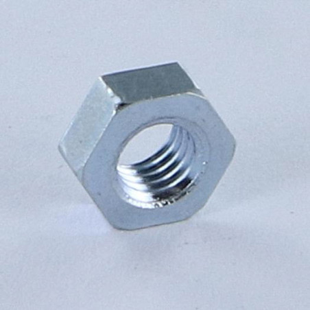 1 x Ecrou à tole Hexagonal Acier zingué M6 Epaisseur tole 1.5