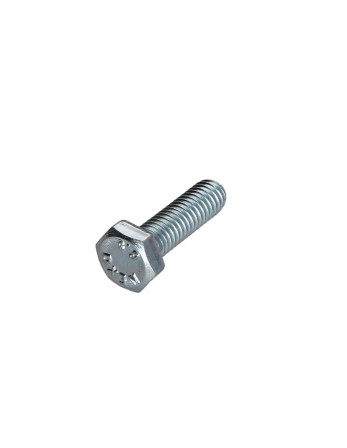 Vis métaux Tête hexagonale TH M6X20 Classe 6.8 Acier zingué