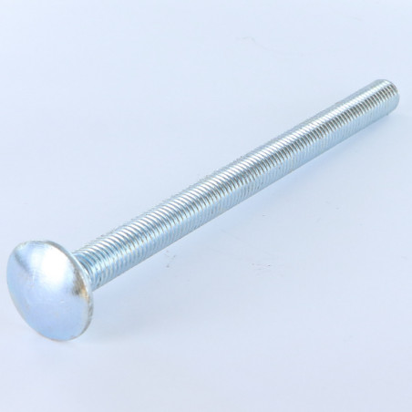 1 x TRCC JAPY tête ronde collet carré M10X94 Filetée sur 14 K C.B Carré 10X10X2.5 Acier zingué