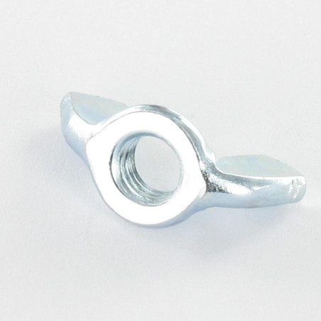 1 x Ecrou à oreille M4 Forme amEricaine Acier zingué