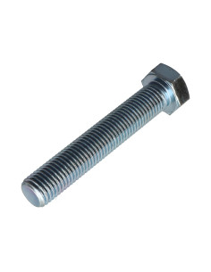 Vis métaux Tête hexagonale TH M20X90 Classe 8.8 Acier zingué 2