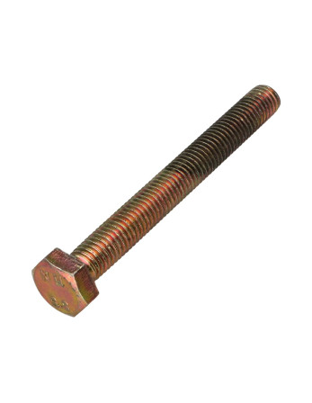 Vis métaux Tête hexagonale TH M10X100 Classe 8.8 Bichromaté