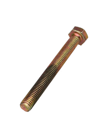 Vis métaux Tête hexagonale TH M10X100 Classe 8.8 Bichromaté