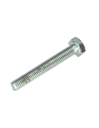 Vis métaux Tête hexagonale TH M4X40 Classe 8.8 Acier zingué