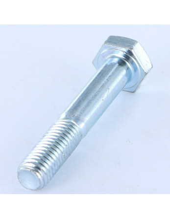Corps de boulon filetage partiel Tête hexagonale TH M10X80 Classe 8.8 zingué cr3 96 hbs sans rouille rouge