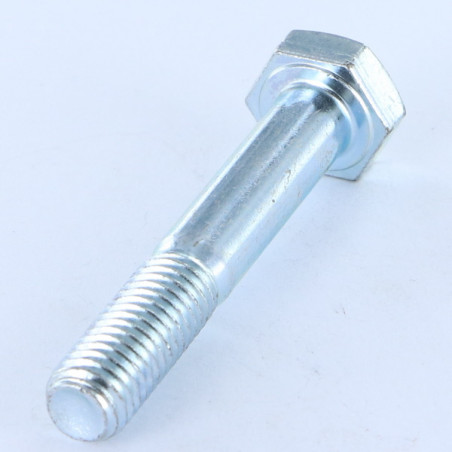 1 x Corps de boulon filetage partiel Tête hexagonale TH M10X80 Classe 8.8 zingué cr3 96 hbs sans rouille rouge