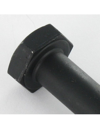 Corps de boulon filetage partiel Tête hexagonale TH M12X50 Classe 8.8 Pas fin Pas de 125 Acier brut