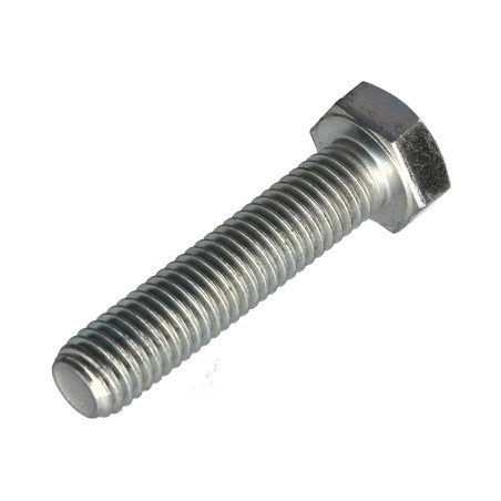 1 x Vis métaux Tête hexagonale TH M7X60 Classe 8.8 Acier zingué Pas de 100