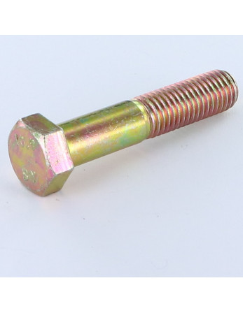 Corps de boulon filetage partiel Tête hexagonale TH M16X70 Classe 10.9 Bichromaté