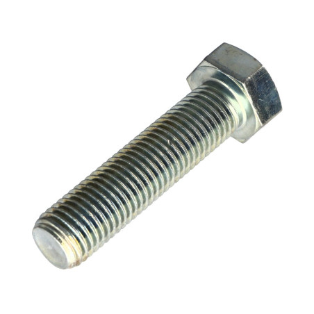 1 x Vis métaux Tête hexagonale TH M16X80 Classe 8.8 Acier zingué