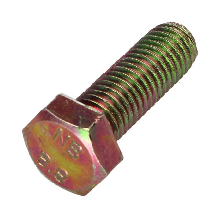 1 x Vis métaux Tête hexagonale TH M12X35 Classe 8.8 Bichromaté