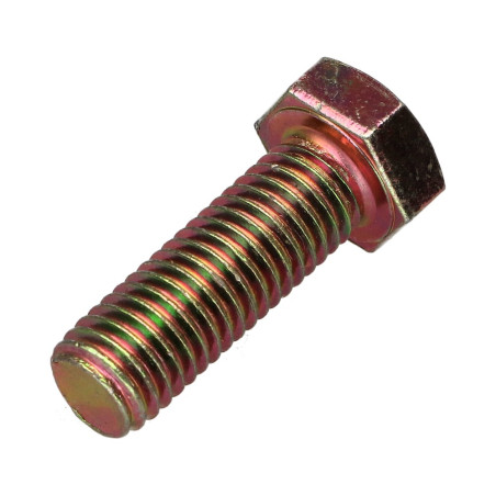 1 x Vis métaux Tête hexagonale TH M12X35 Classe 8.8 Bichromaté