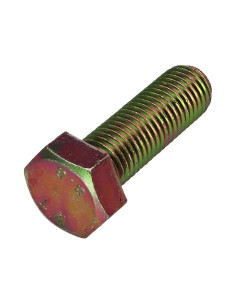 Vis métaux Tête hexagonale TH M20X60 Classe 8.8 Bichromaté