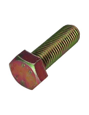 Vis métaux Tête hexagonale TH M20X60 Classe 8.8 Bichromaté