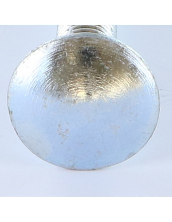 TRCC JAPY tête ronde collet carré M10X55 Filetage total Acier zingué