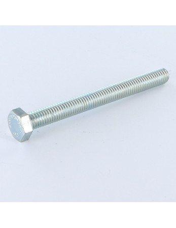 Vis métaux Tête hexagonale TH Pas Gauche M12X100 Classe 10.9 acier geomet