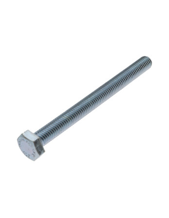 Vis métaux Tête hexagonale TH M12X100 Classe 10.9 Acier zingué