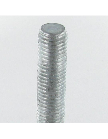 Boulon (vendu avec Ecrou) Tête hexagonale TH M24X440 Filetée sur 150 Classe 6.8 Forte tenue à la corrosion Acier
