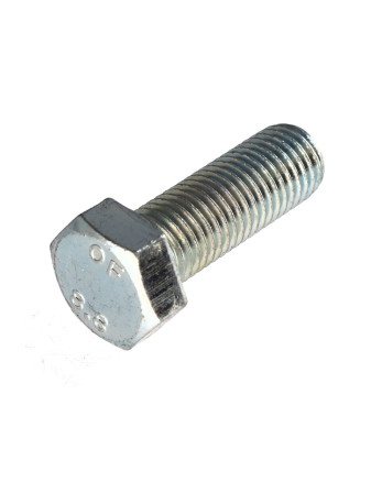 Vis métaux Tête hexagonale TH M16X50 Classe 8.8 Acier zingué