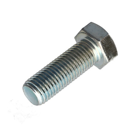 1 x Vis métaux Tête hexagonale TH M16X50 Classe 8.8 Acier zingué