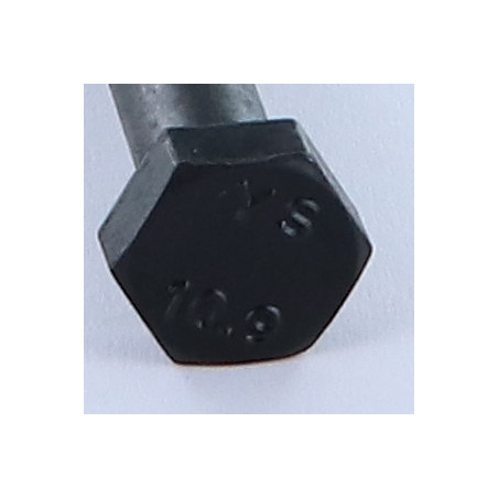 1 x Corps de boulon filetage partiel Tête hexagonale TH M10X85 Filetée sur 15 Classe 10.9 Acier brut
