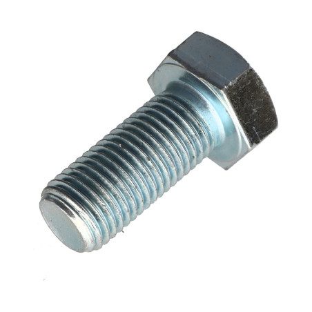 1 x Vis métaux Tête hexagonale TH M24X55 Classe 8.8 Acier zingué