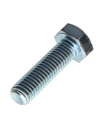 Vis métaux Tête hexagonale TH M10X35 Classe 10.9 Acier zingué
