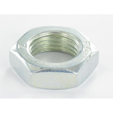 1 x Ecrou hexagonal bas hm/contre Ecrou M18 Pas fin Pas de 150 Acier zingué