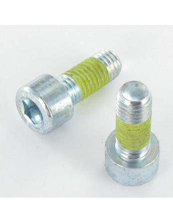 Vis métaux CHC BTR M6X60 Filetée sur 24 Classe 8.8 Clé de 5 HC5 Acier zingué Frein filet