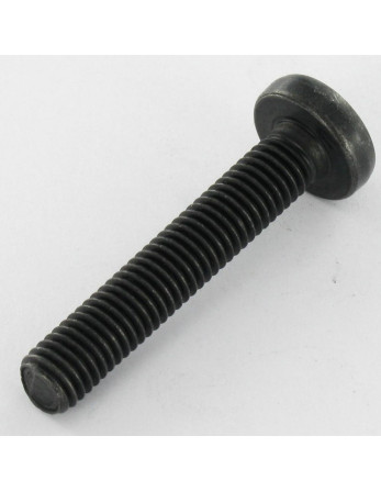 Vis métaux Tête bombée TORX T40 M8X35 Classe 10.9 zingué nickel noir 480 hbs sans rouille rouge - Noir renforcE