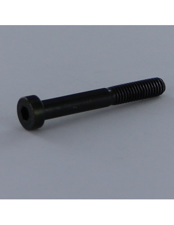 Vis métaux CHC BTR Clé de 4 HC4 M6X45 Filetée sur 18 Classe 10.9 Tête basse Acier zingué noir