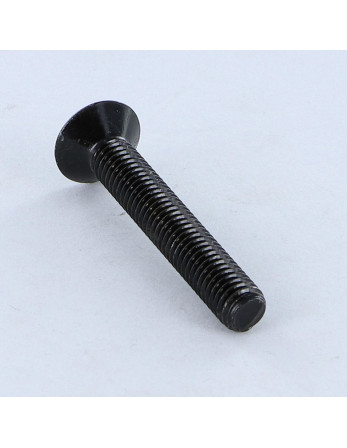 Vis métaux FHC tête fraisée empreinte hexagonale creuse M8X12 Filetage total Classe 10.9 Clé de 5 HC5 Acier brut