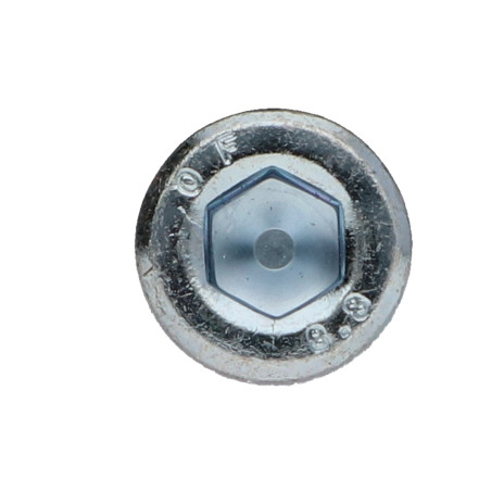1 x Vis métaux CHC BTR M8X30 Classe 8.8 Clé de 6 HC6 Acier zingué Frein filet