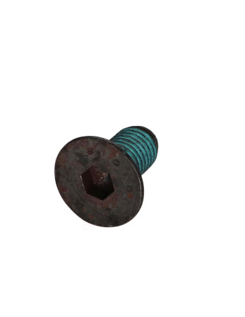 Vis métaux FHC tête fraisée empreinte hexagonale creuse M12X25 Filetage total Classe 10.9 Clé de 8 HC8 acier