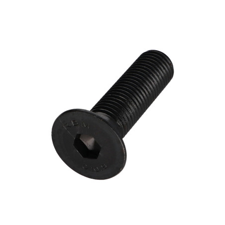 1 x Vis métaux FHC tête fraisée empreinte hexagonale creuse Clé de 4 HC4 M6X70 Filetage partiel Classe 10.9 Acier brut