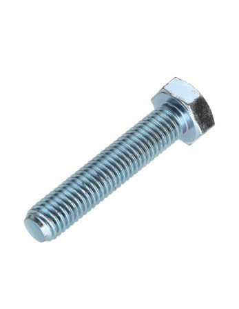 Vis métaux Tête hexagonale TH M8X60 Classe 10.9 Acier zingué