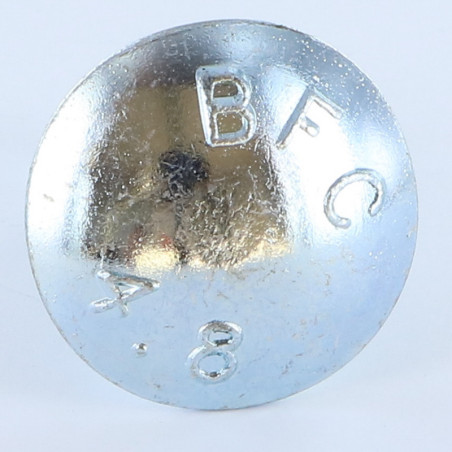 1 x TRCC JAPY tête ronde collet carré M16X50 Filetée sur 50 Classe 8.8 Acier zingué Diamètre de tête: 30 Carré 16