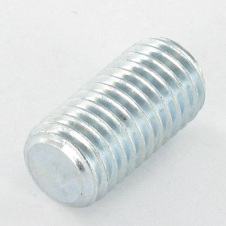1 x Vis métaux Sans tête six pans creux (sthc) Clé de 5 HC5 M10X8 Bout plat Acier zingué