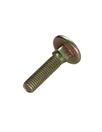 TRCC JAPY tête ronde collet carré M5X22 Filetage total COLCAR 6 Bichromaté