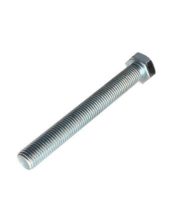 Vis métaux Tête hexagonale TH M16X130 Classe 8.8 Acier zingué