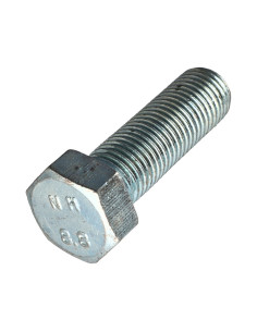 Vis métaux Tête hexagonale TH M24X80 Classe 8.8 Acier zingué